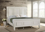 Sandy Beach - 63" Panel Bed with High Headboard by CoasterEssence | Bel Furniture