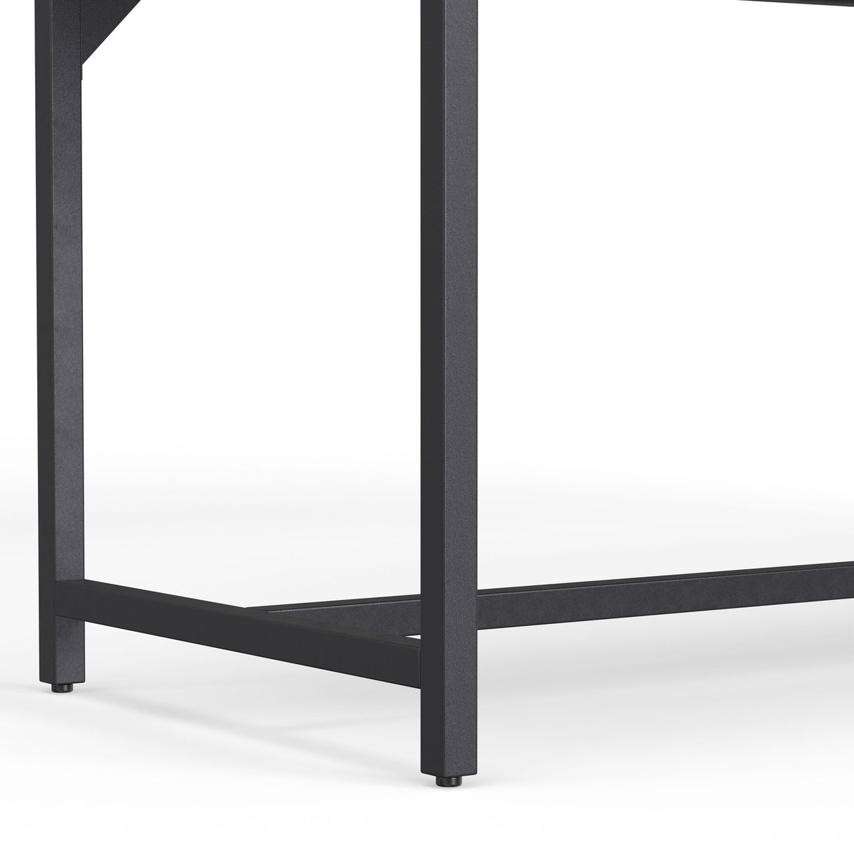 Banting - Mid Century Handcrafted Wide Desk by Simpli-Home | Bel Furniture