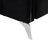 Hathaway - Velvet Modern Chic Loveseat Couch by Lilola Home | Bel Furniture