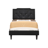Button Tufted Bed Charming For Cozy Spaces