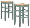 Mirimyn - Tall Stool (Set of 2) Light Blue by Signature Design by Ashley® | Bel Furniture
