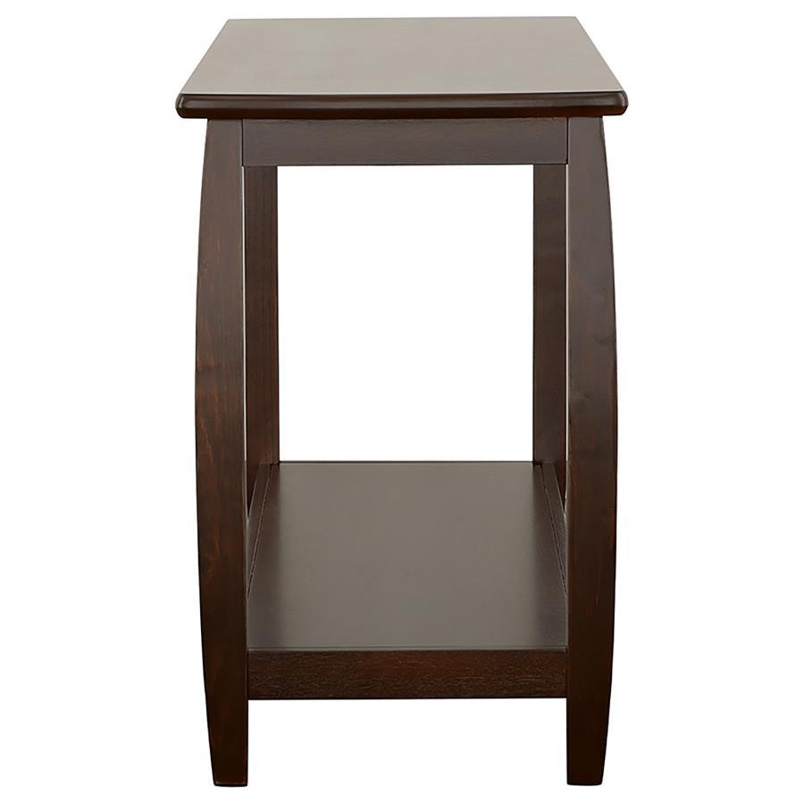 Dixon - Wood Entryway Console Table With Shelf - Cappuccino