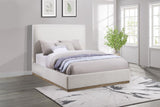 Knox - Upholstered Platform Bed by Coaster Fine Furniture | Bel Furniture