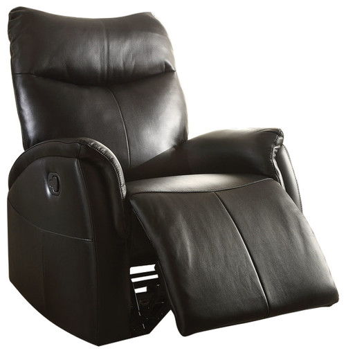 Leather-Aire Motion Recliner - Black