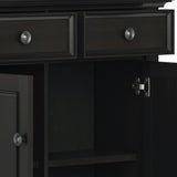 Amherst - Entryway Storage Cabinet - Hickory Brown by Simpli-Home | Bel Furniture