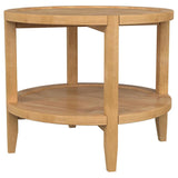 Camillo - Round Solid Wood Table by Coaster Fine Furniture | Bel Furniture