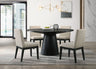 Jasper - Wide Contemporary Round Dining Table Set by Lilola Home | Bel Furniture