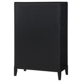 Brookmead - 5-Drawer Bedroom Chest - Black by Coaster Fine Furniture | Bel Furniture