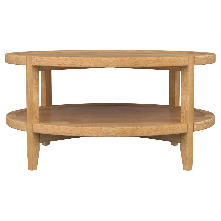 Camillo - Round Solid Wood Table by Coaster Fine Furniture | Bel Furniture