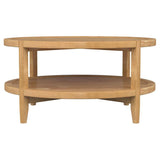 Camillo - Round Solid Wood Table by Coaster Fine Furniture | Bel Furniture