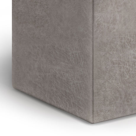 Rockwood - Upholstered Cube Storage Ottoman With Tray - view 55