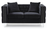 Elegant Track Arm Loveseat
