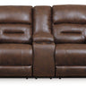 Stoneland - Reclining Loveseat Dark Brown by Signature Design by Ashley® | Bel Furniture