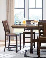 Rylandeen - Counter Height Extension Dining Table Set