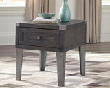 Todoe - Dark Gray - Rectangular End Table by Signature Design by Ashley® | Bel Furniture