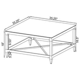 Lindley - Square Coffee And End Table Set