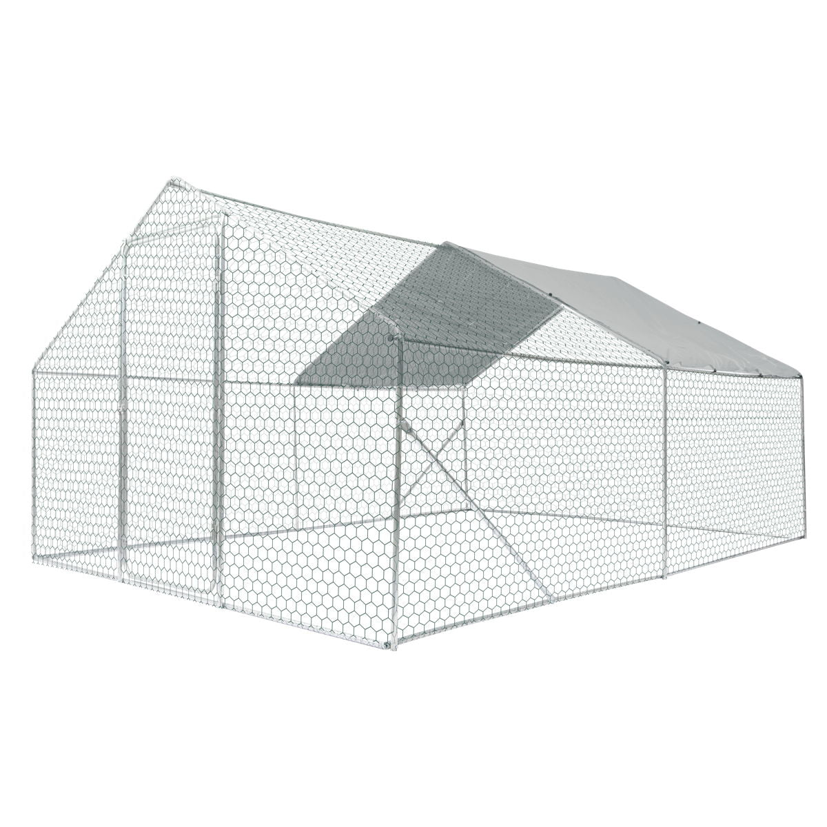 Outdoor Chicken Coop Metal Big Space