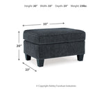 Abinger - Accent Ottoman by Signature Design by Ashley® | Bel Furniture