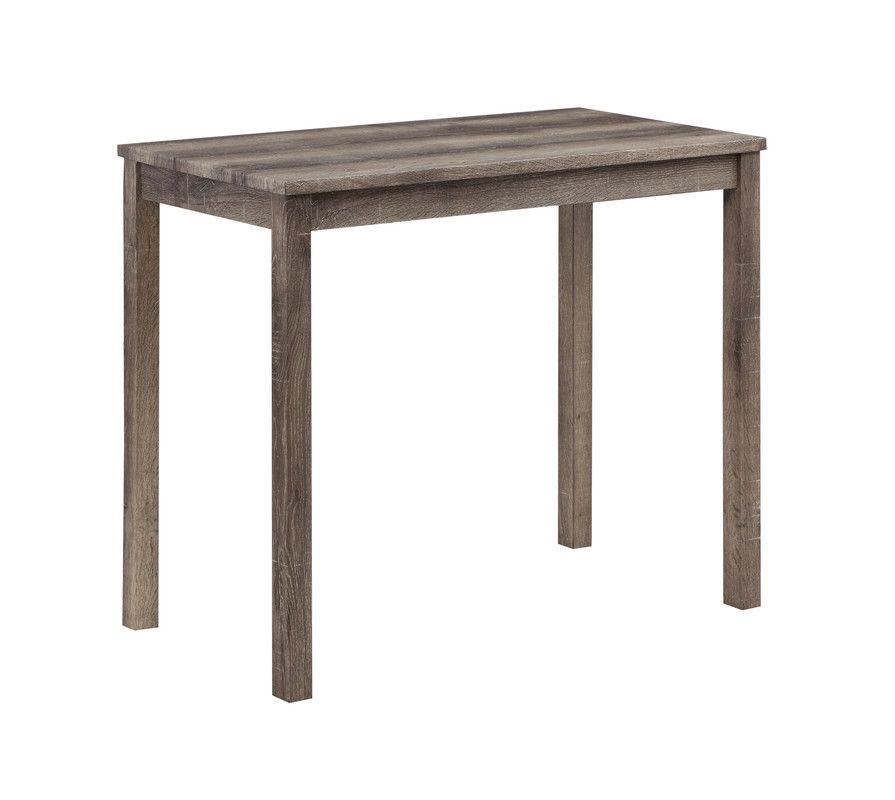 Lux - 3 Piece Counter Height Pub Table With Tufted Linen Stools (Set of 3) by Lilola Home | Bel Furniture