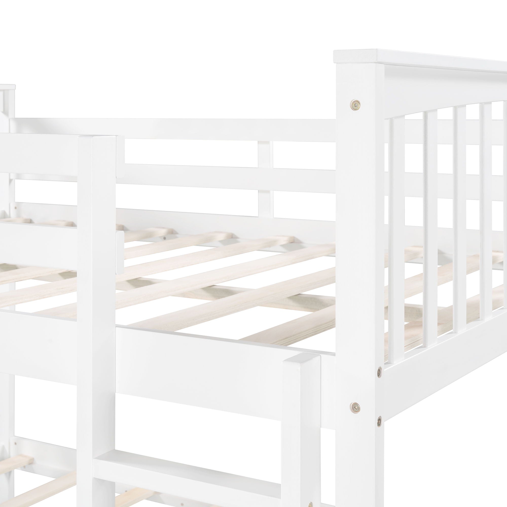 Bunk Bed With Ladder For Bedroom, Guest Room Furniture