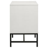 Sonora - 2-Drawer Nightstand Bedside Table - White by Coaster Fine Furniture | Bel Furniture
