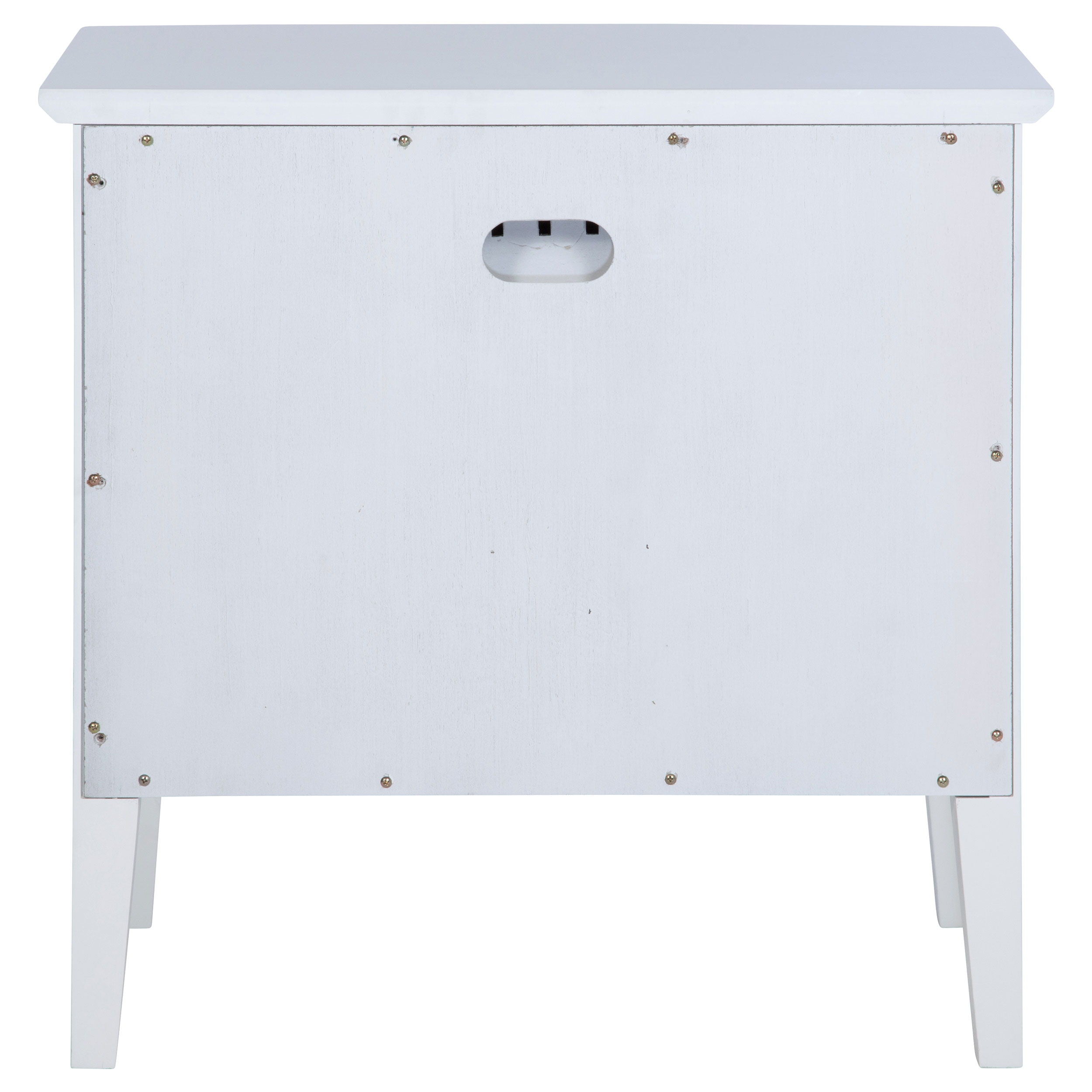 Bexhill - 1-Drawer Nightstand Bedside Table - White