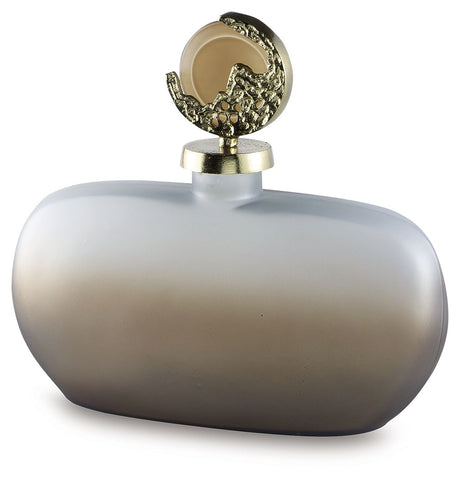 Acario - Jar Beige 13"W x 6"D x 11"H by Signature Design by Ashley® | Bel Furniture