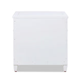 Dauphin - 3 Drawer Accent End Table by Jennifer Taylor Home | Bel Furniture