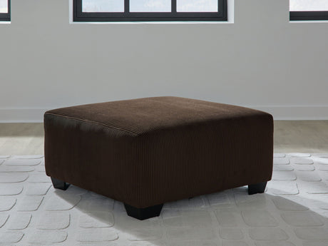 Kimlee - Oversized Accent Ottoman - Chocolate - view 4