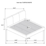 Mokena - Upholstered Platform Bed