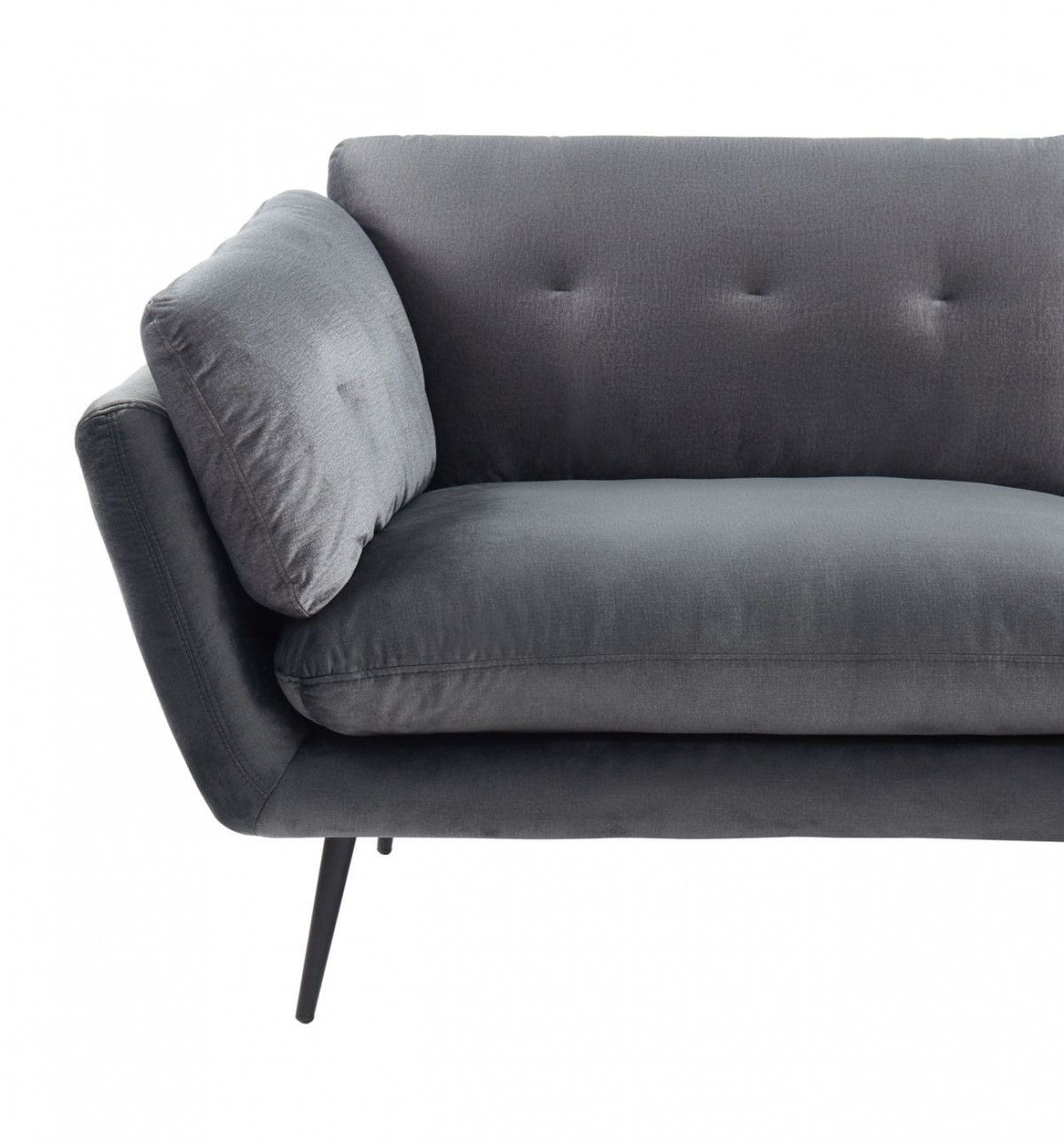 Sofa - Dark Gray / Black