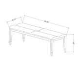 Uriuni - Bedroom Bench - Champagne