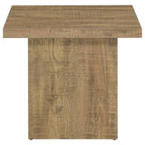 Devar - Square Engineered Wood Table by Coaster Fine Furniture | Bel Furniture