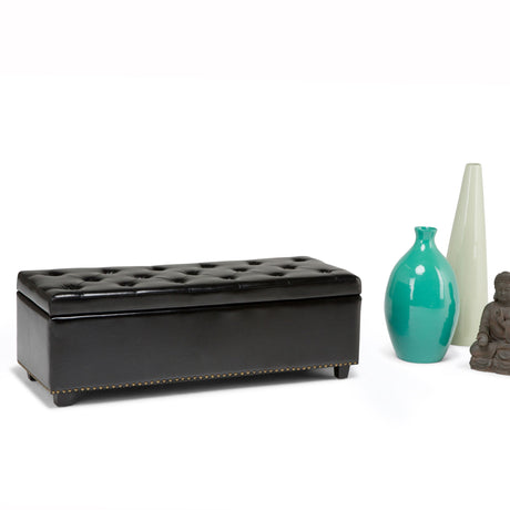 Hamilton - Upholstered Storage Ottoman - view 36