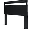 Flannia - Headboard Black Queen by Signature Design by Ashley® | Bel Furniture
