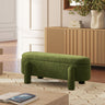 Hugo - Oval Fully Upholstered Storage Bench by Jennifer Taylor Home | Bel Furniture