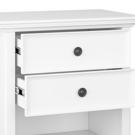 Amherst - Bedside Table, Handcrafted by Simpli-Home | Bel Furniture