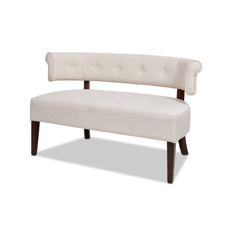 Jared - Versatile Roll Arm Tufted Bench Settee - view 17