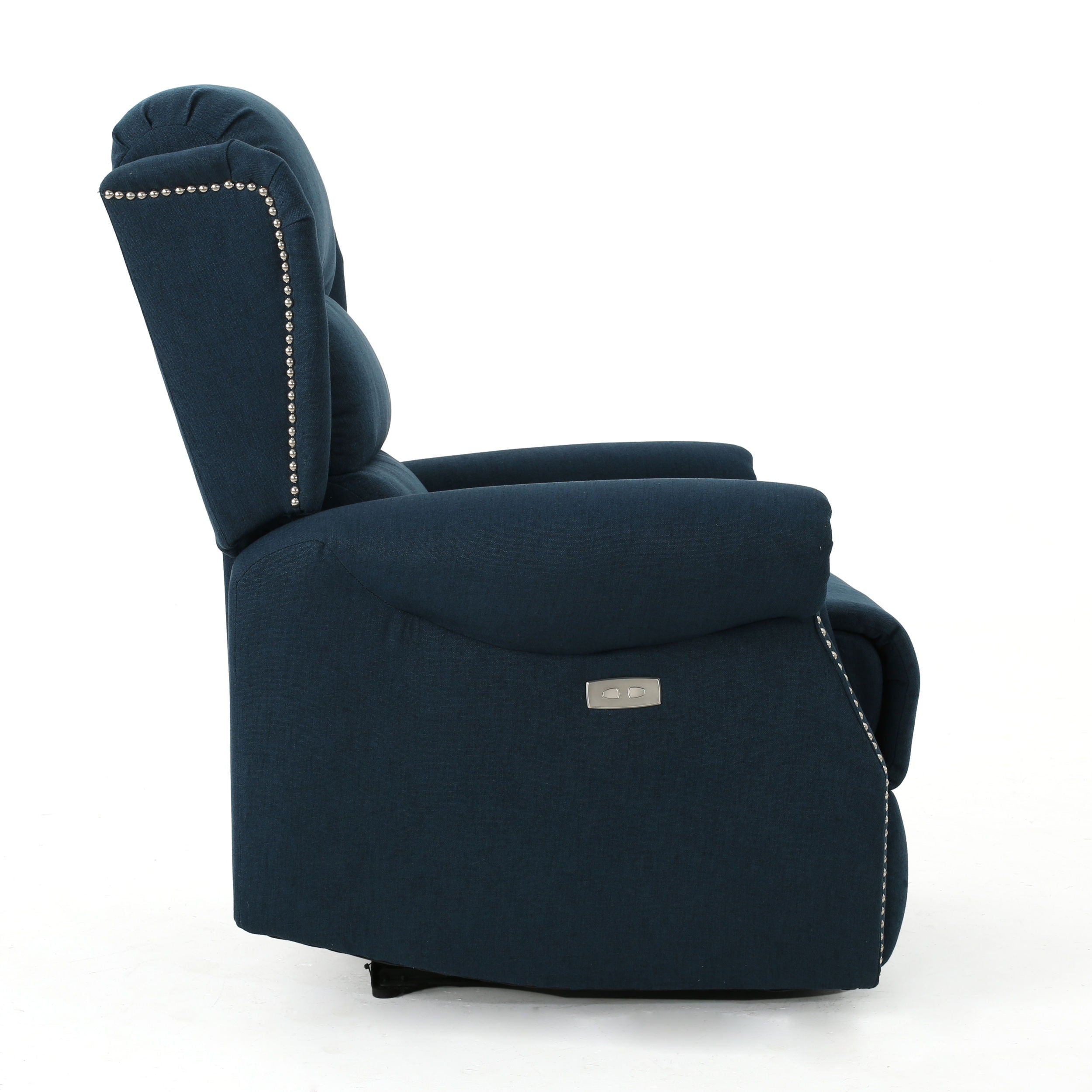 Power Recliner Chair - Navy Blue