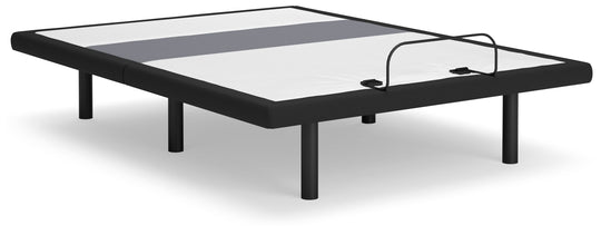 Best Base With Lumbar And Audio Dark Gray Queen by Ashley Sleep® | Bel Furniture