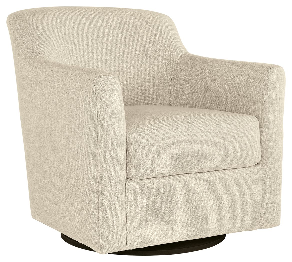 Bradney - Swivel Accent Chair Beige by Signature Design by Ashley® | Bel Furniture