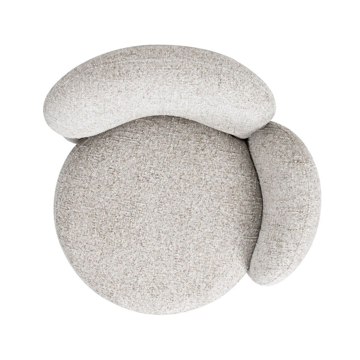 Duo - One-Arm Swivel Accent Chair by Jennifer Taylor Home | Bel Furniture