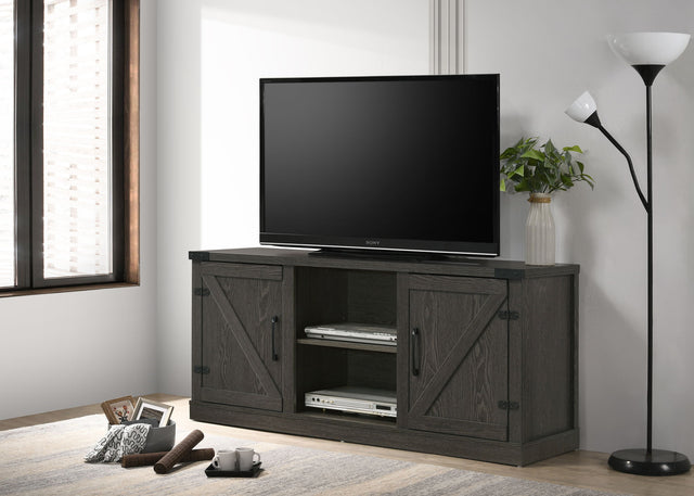 Salma - 58" Wide TV Stand With 2 Open Shelves And 2 Cabinets by Lilola Home | Bel Furniture