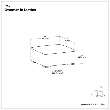 Rex - Versatile Design Ottoman - view 5