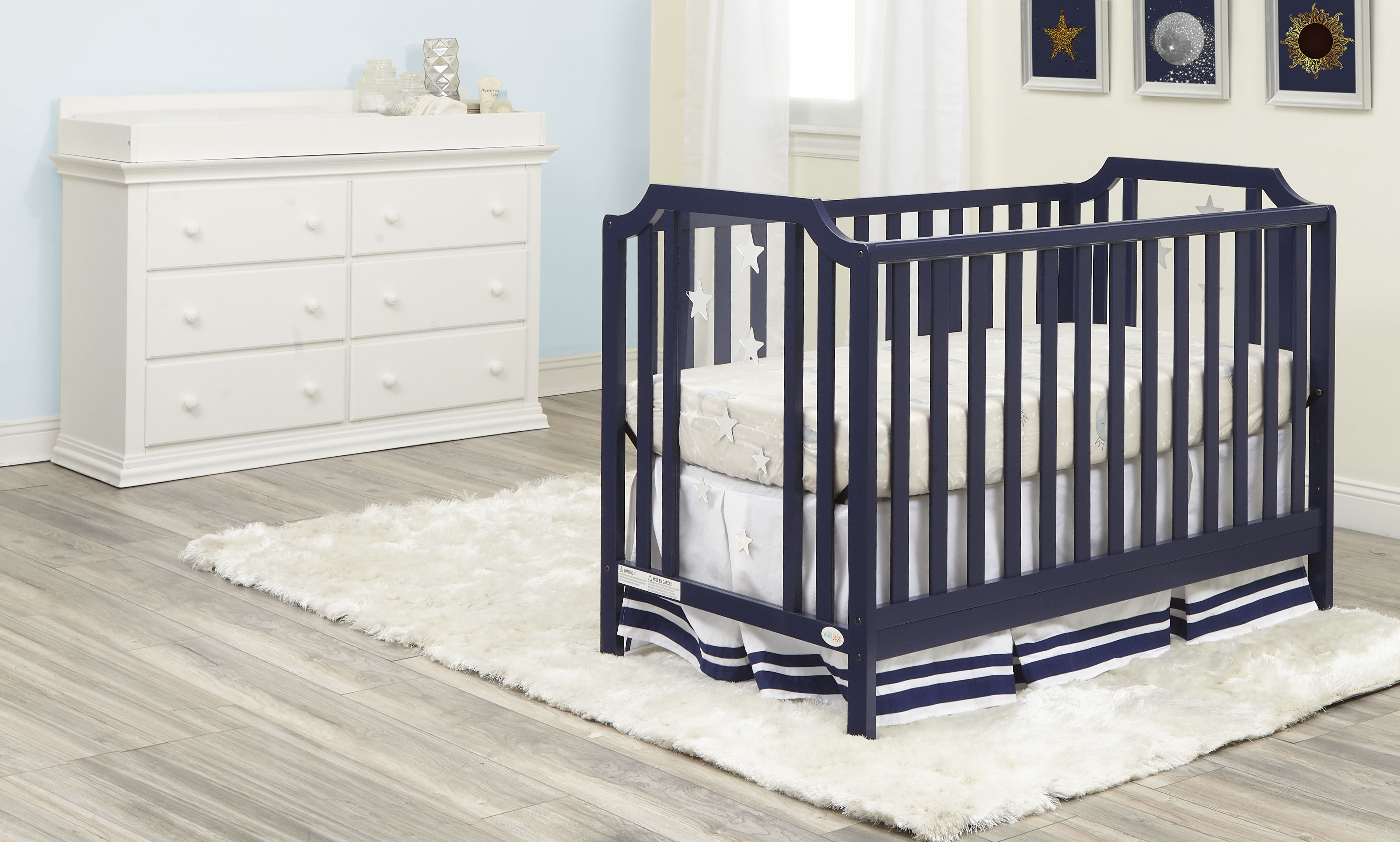 Celeste - 3-in-1 Convertible Island Crib