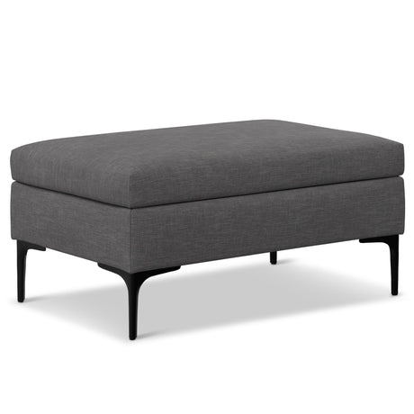 Rebecca - Multifunctional Coffee Table Storage Ottoman With Lift Up Lid - view 7