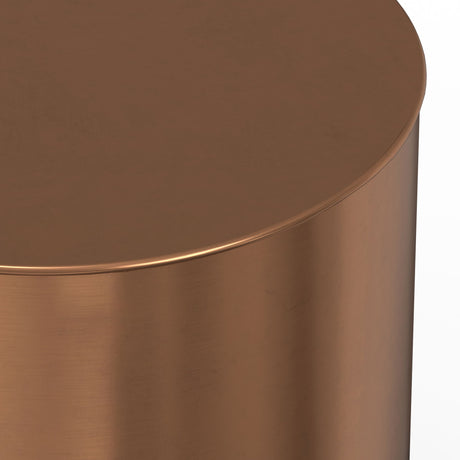 Curtis - Ombre Metal Cylinder Accent Table - view 12