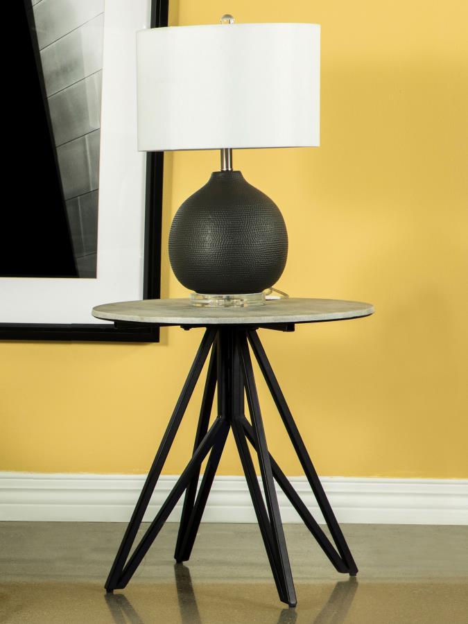 Hadi - Round Smart Top Table by CoasterEveryday | Bel Furniture