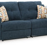 Danum - 2 Seat Reclining Sofa Blue by Signature Design by Ashley® | Bel Furniture