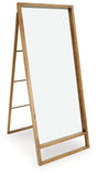 Devford - Brown - Floor Mirror by Signature Design by Ashley® | Bel Furniture